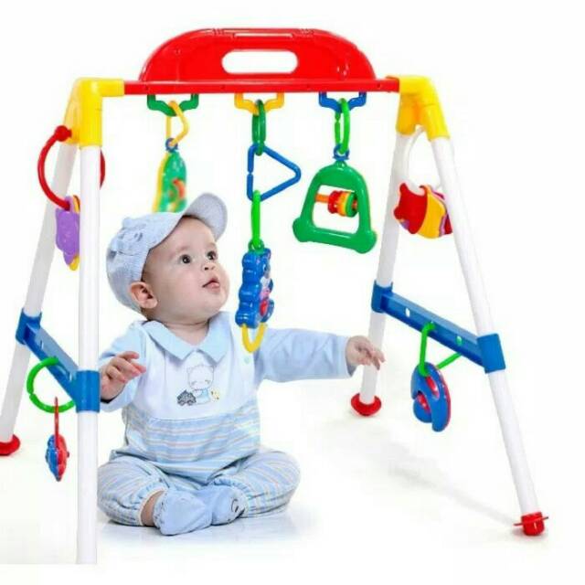 Playgym bayi musical playgym mainan rattle musical anak playgym