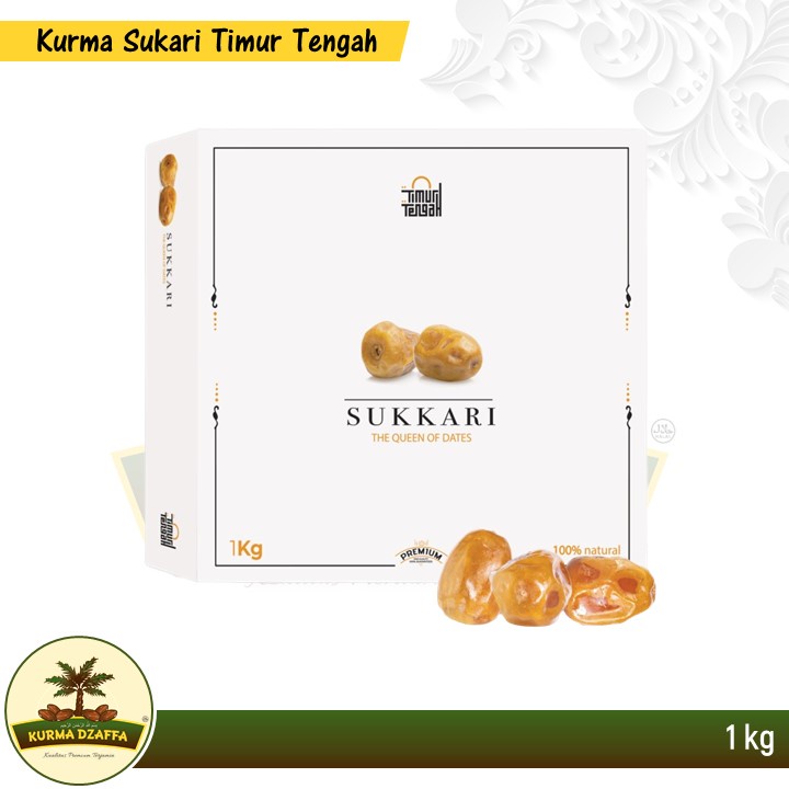 

Kurma Sukari Timur Tengah Premium 1 kg/Sukari Original High Quality