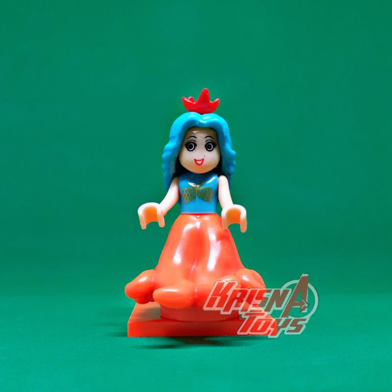 MAINAN BALOK SUSUN/BRICKS MINI FIGURE BONEKA PRINCES LUCU