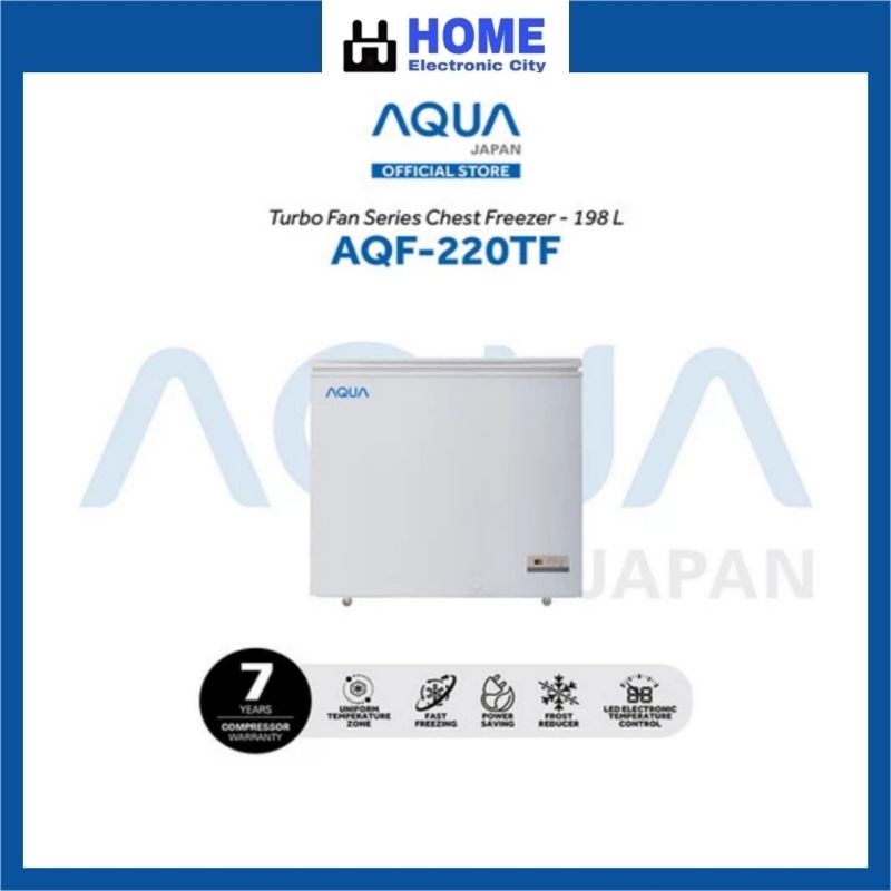 AQUA JAPAN Chest freezer Aqua AQF 220-TF Garansi Resmi