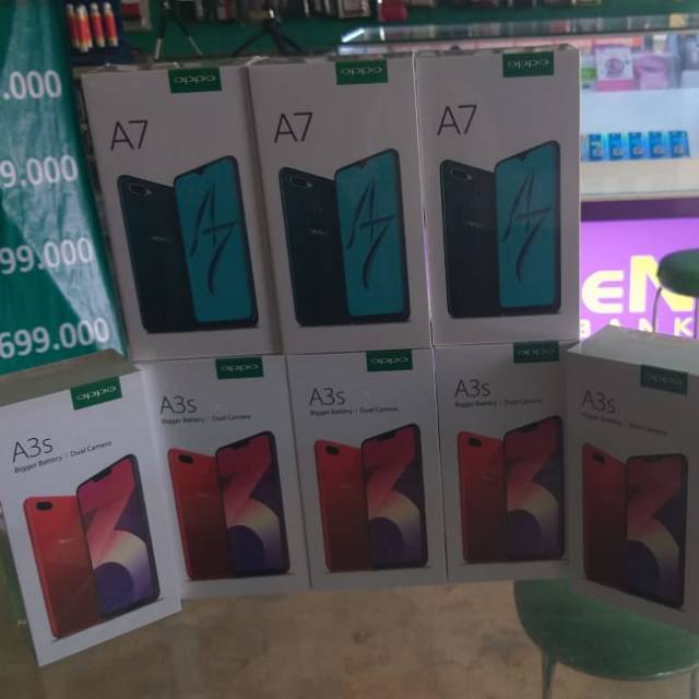 Oppo A7 ram 3/64