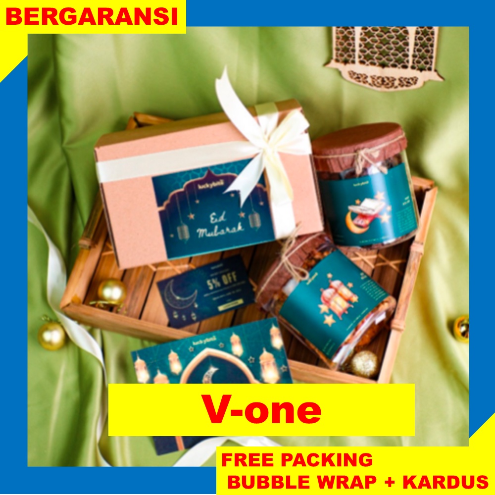 

Hampers Lebaran Idul Fitri / Parcel Lebaran (Ramadhan) - Cookies 2 Jar + FREE KARTU + PITA + VOUCHER