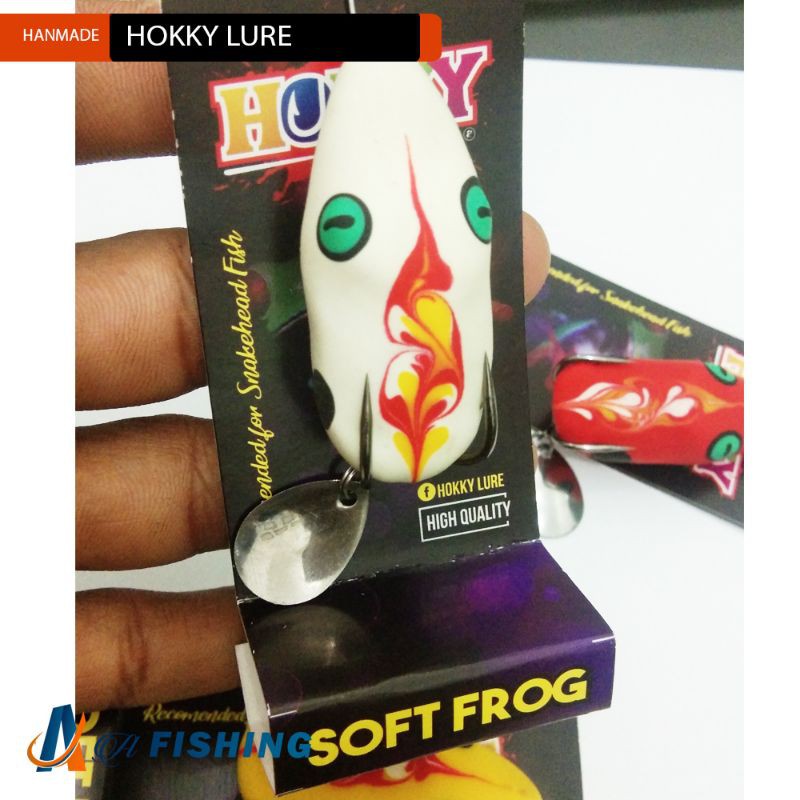 SOFT FROG 5CM HOKKY LURE | CASTING IKAN GABUS SNAKEHEAD