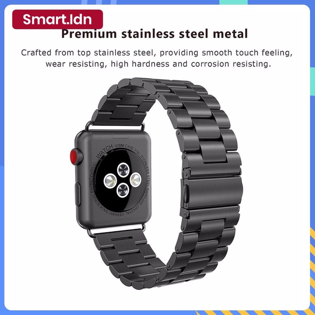 Stainless Metal Band Strap for Apple Watch 38mm 40mm 41mm 42mm 44mm 45mm 49mm Ultra