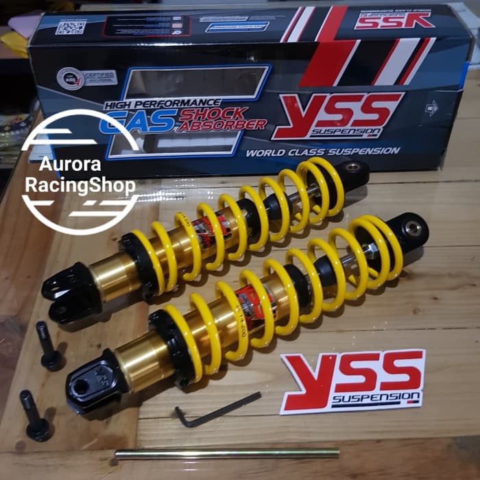 Q.W290 Shockbreaker YSS DTG EVO Aerox 155 Yellow Gold