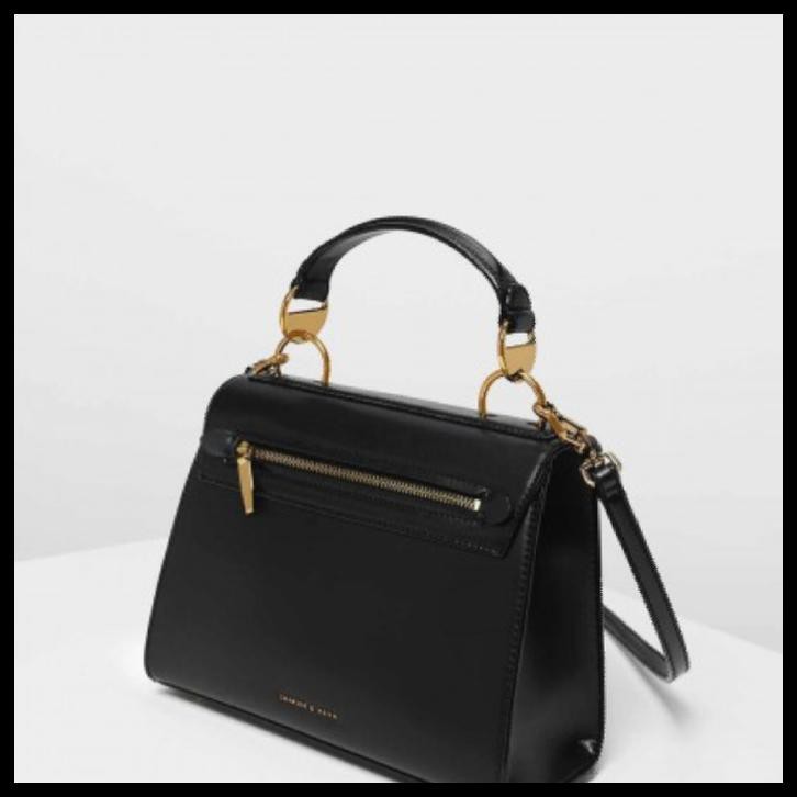 

Metal Detail Push Lock Handbag / Id Produk: Tss943