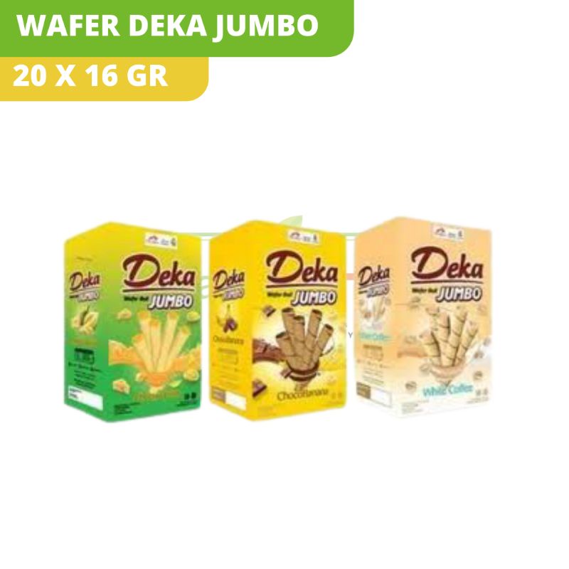 

WAFER DEKA JUMBO 20 X 16 GR