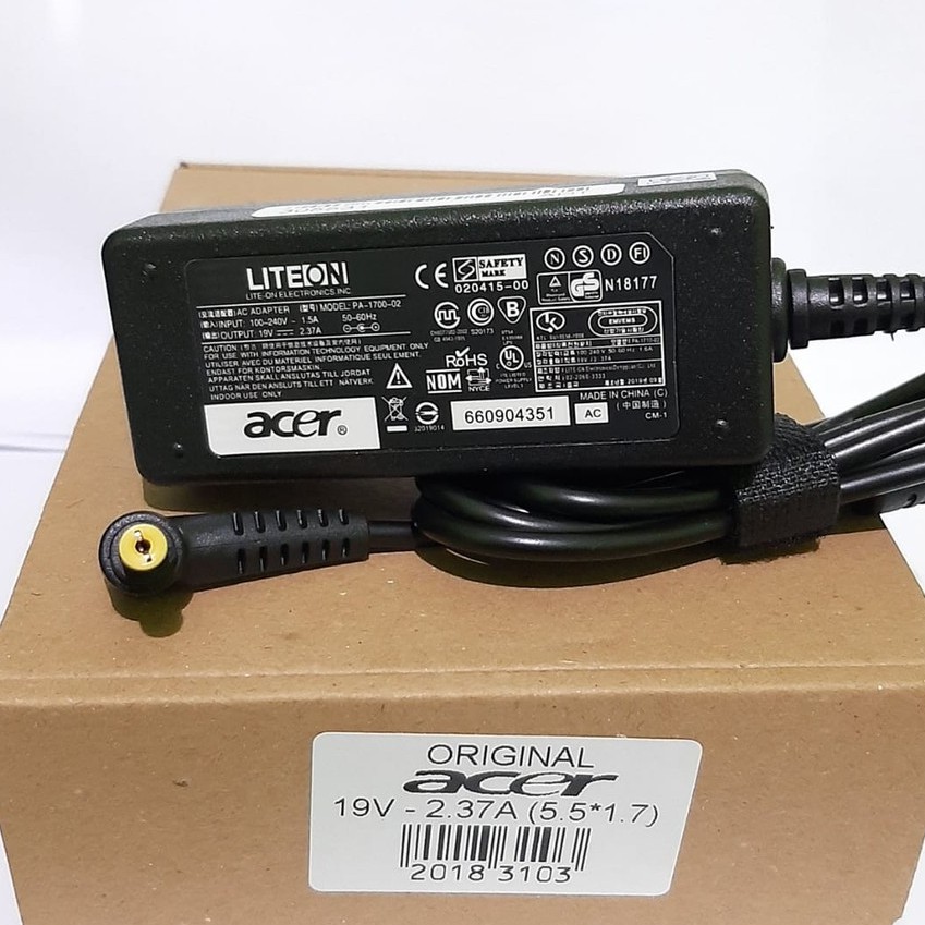 Charger Adaptor Acer Aspire ES-14 E5-473 E5-473T E5-522 E5-532 E5-532T E5-573 E5-721 E5-731