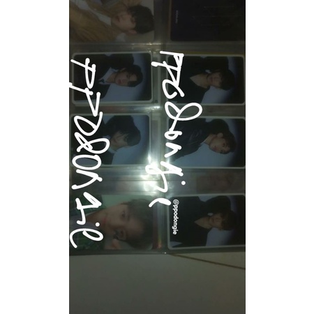 TICKET TRICK THE BOYZ YOUNGHOON HYUNJAE PHOTOCARD