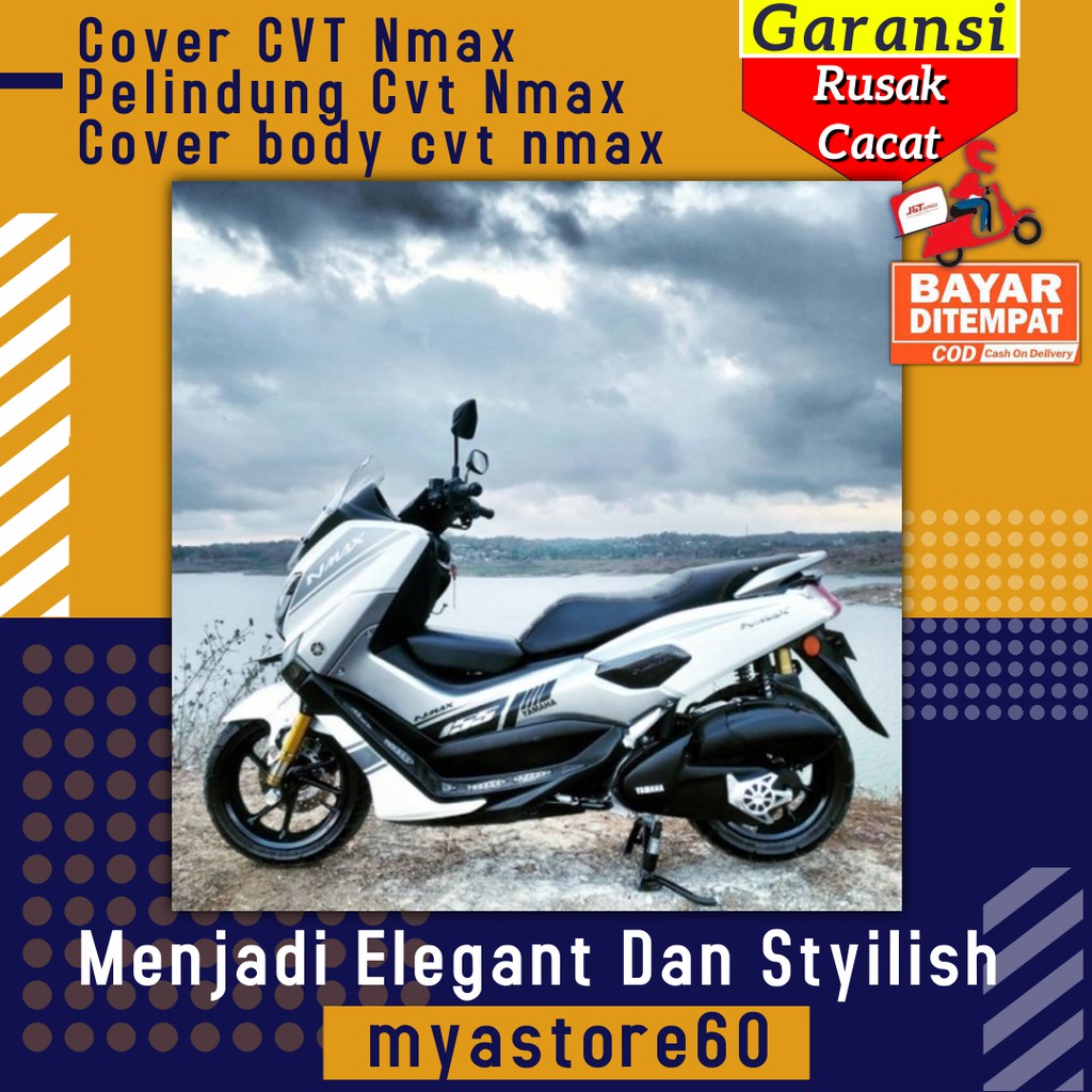 Cover Tutup CVT Nmax Pelindung Cvt Nmax Cover body cvt nmax