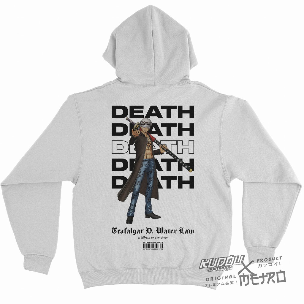 Jaket Law The Death  Anime Manga One Piece Trafalgar D Water Law