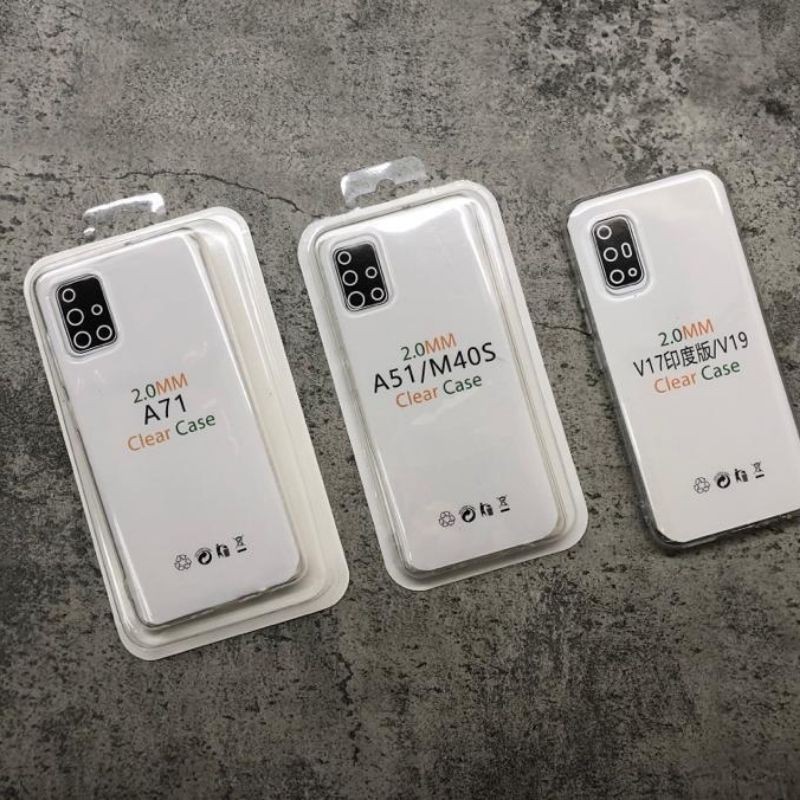 Vivo Y91.Y93.Y95.Y91c.Y71 | Silicone Case | Soft Case | Tpu Transfaran Clear