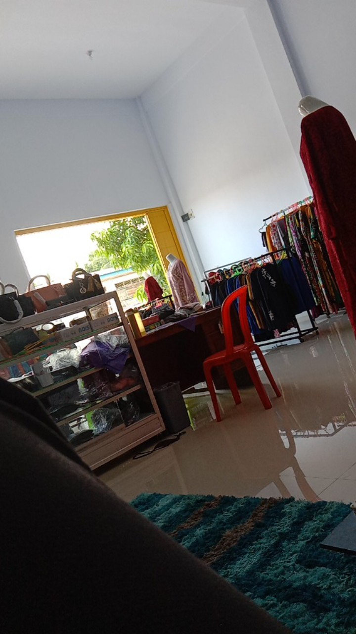 Tunik Batik Motif Kupu Sogan