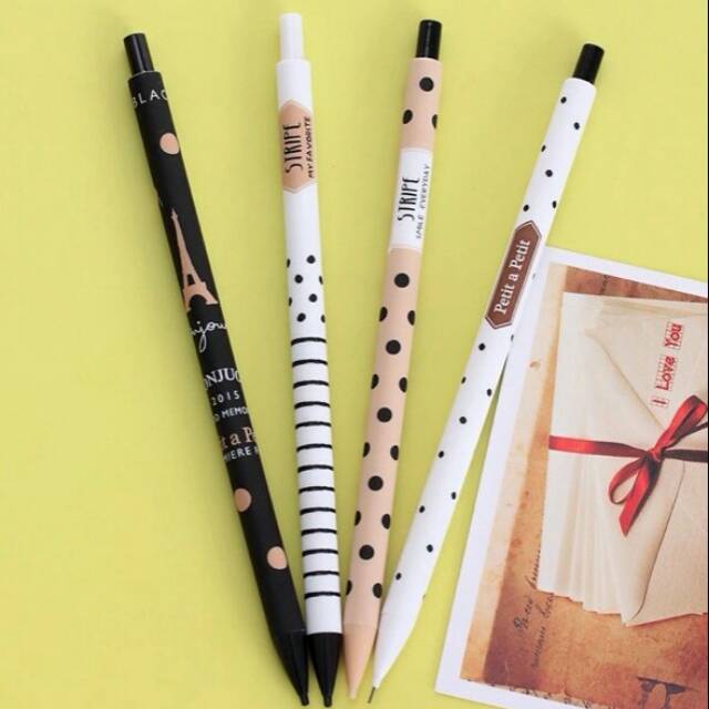 

Pensil Mekanik Stripe Just Smile 0.5mm