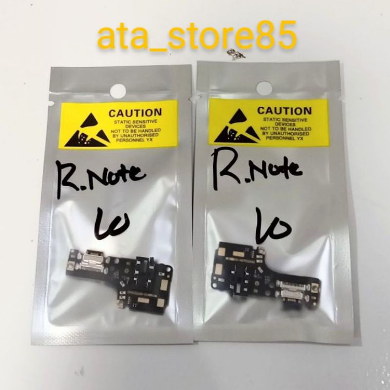 Papan Charger Xiaomi Redmi Note 10 | Note10 PCB UI+Mic Connector Charger Board Konektor Cas Flexible Flexibel Carger Original
