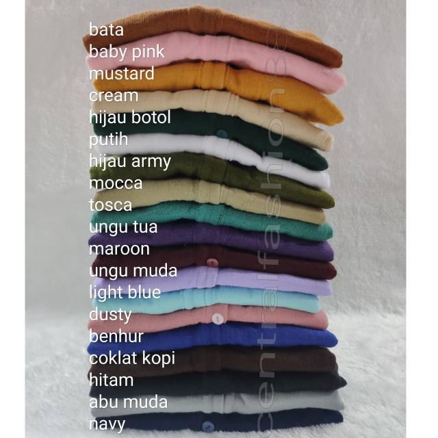 Cardigan rajut / sweater cardy / cardigan basic /kardigan wanita