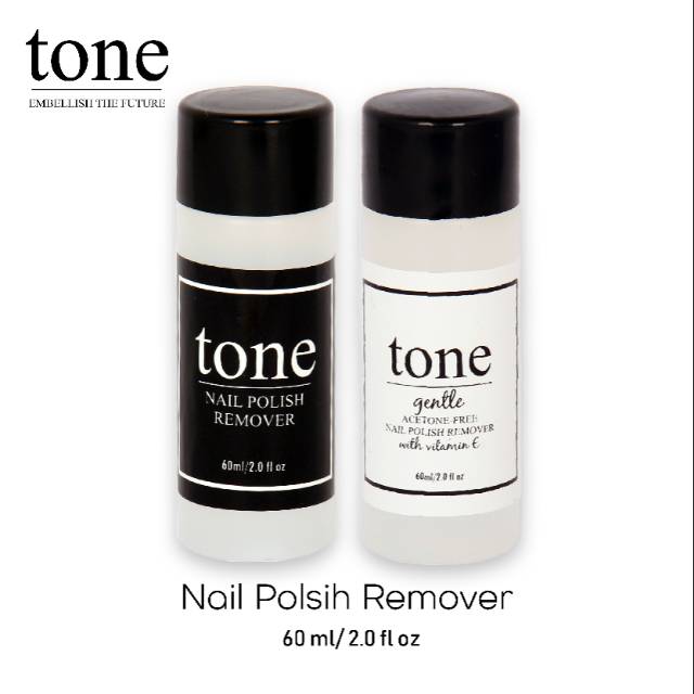 

Tone Nail Polish Remover/ Penghapus Cat Kuku 60 ml