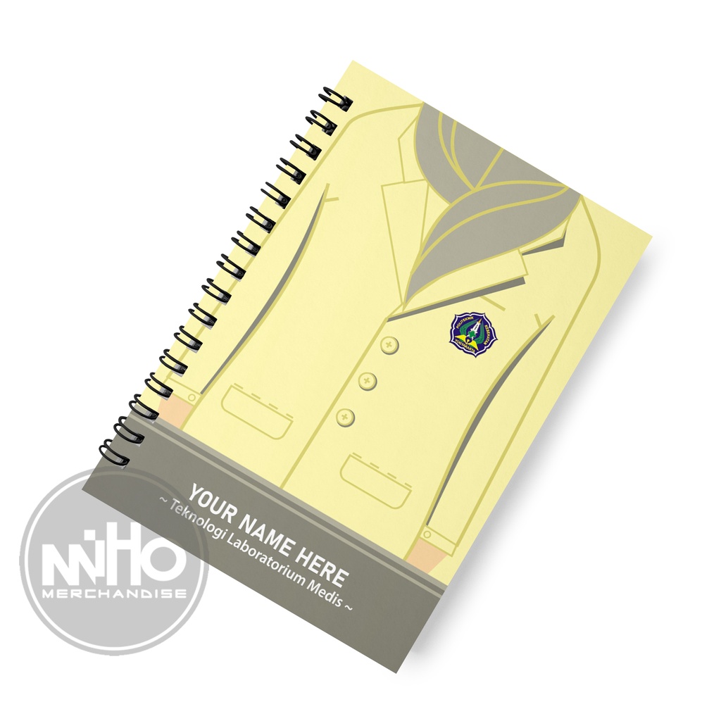 

JAS ALMAMATER POLTEKKES YOGYAKARTA Kertas HVS / Hardcover / 60 lembar / Bergaris