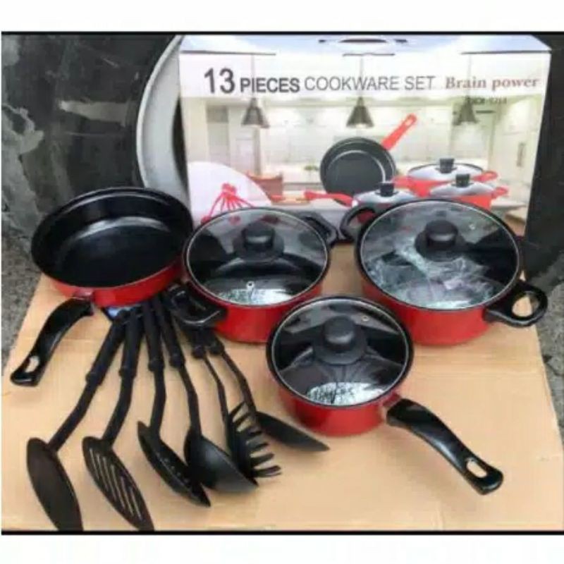 COOKWARE 13 SET