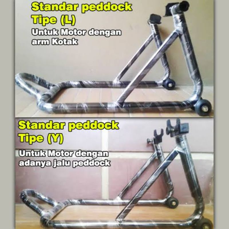 Standar jagang pedok paddock cbr, vixon,byson,mt15,ninja,gsx,R15,satria,jupiter