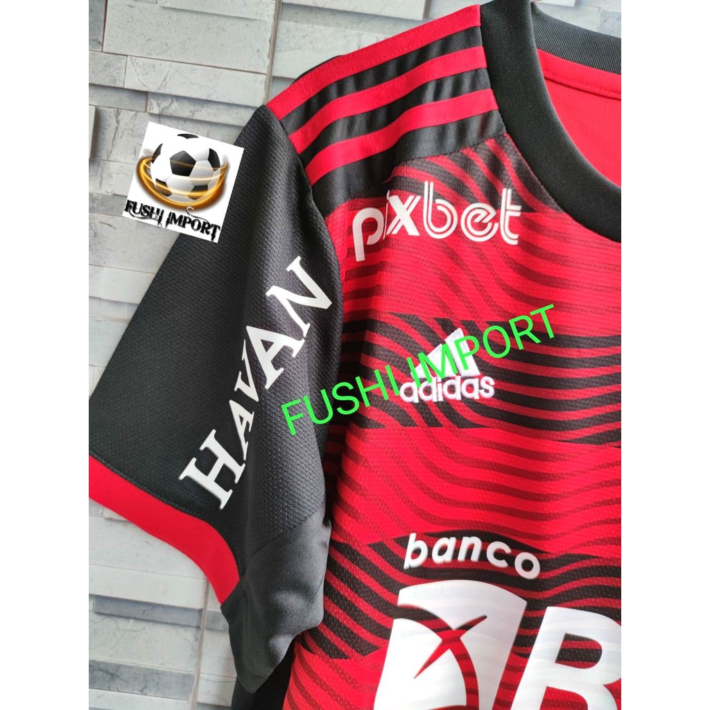 Jersey Baju Bola S.E Flamengo Home 2022 2023 Grade Ori