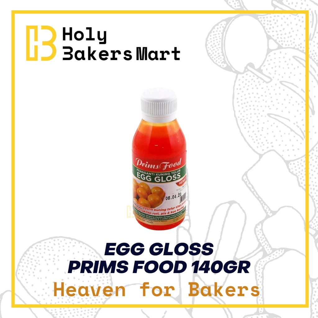 

EGG GLOSS PRIMS FOOD 140GR / PRIMS FOOD EGG GLOSS 140GR / EGG GLOSS 140GR / PRIMS FOOD 140GR