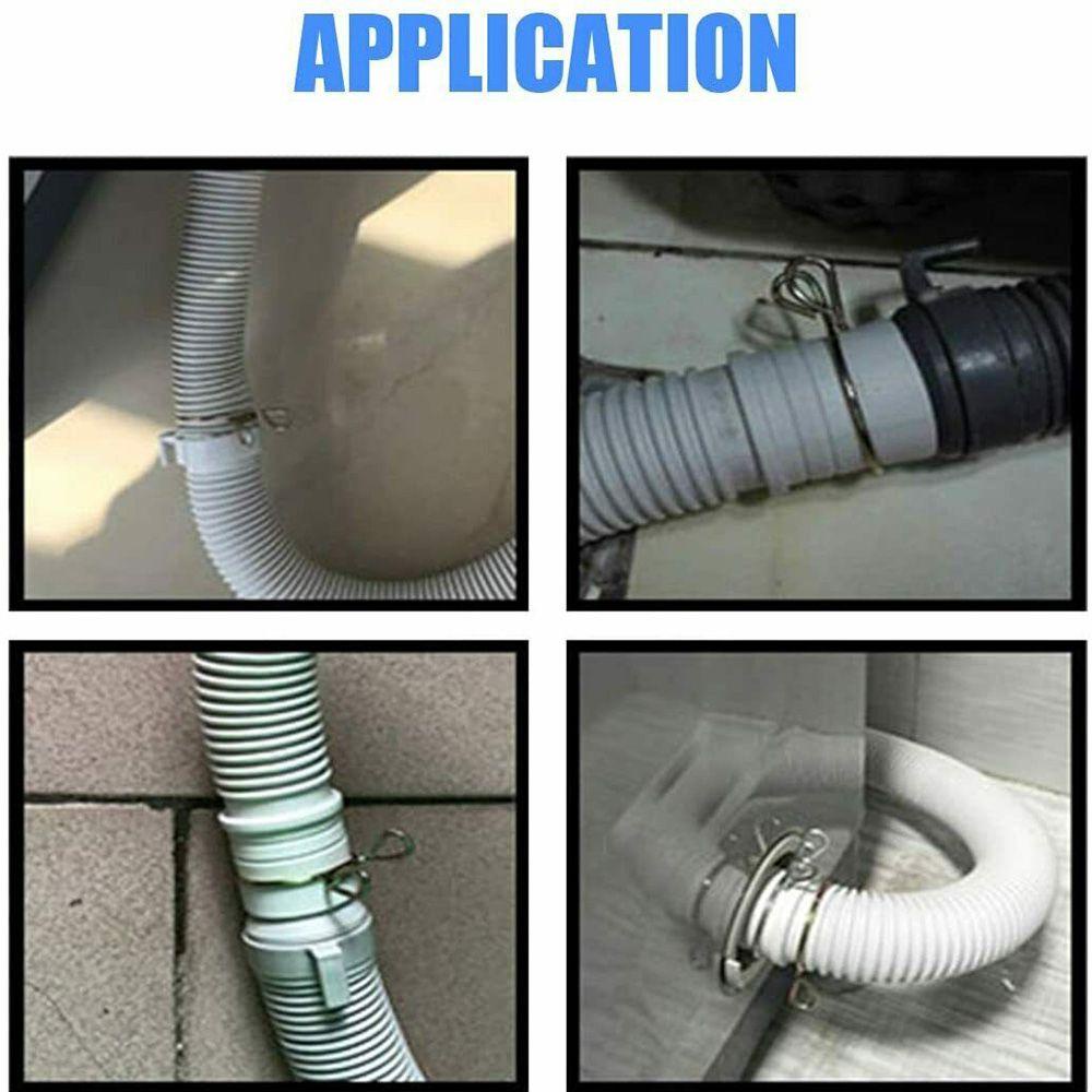 Populer Hose Clamp Assortment Kit Line 420pcs/klem Lubang Kotak Spring Pipe Clips