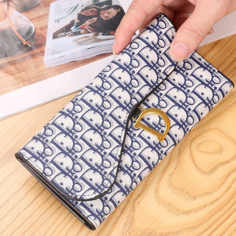 TI 3102 - DOMPET PANJANG WANITA IMPORT MURAH DOMPET BRANDED KOREA - H