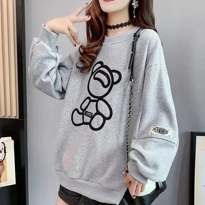 MVP - Cute Baby Oversize Sweater - Sweater Hoodie Oversize Wanita