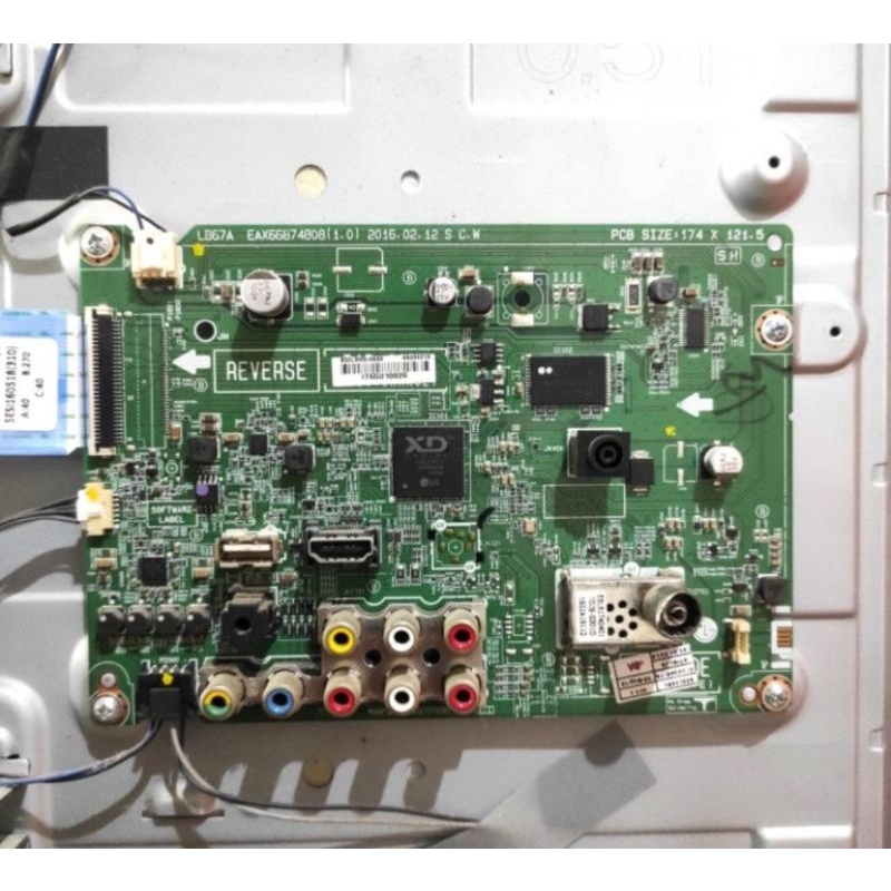 MB - MAINBOARD TV LED LG 32LH510 - 32LH510D