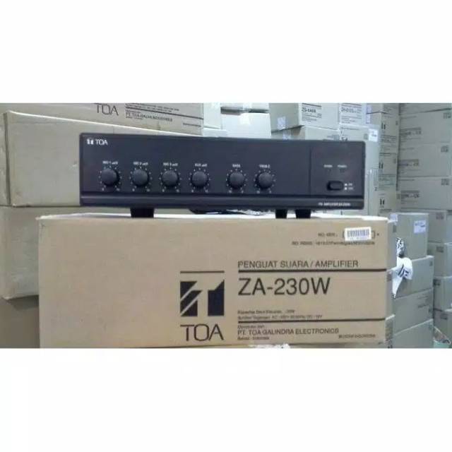 [Gallery Parts] Ampli Toa / Amplifier / Mixer Amplifier Toa Za 230 (30Watt)