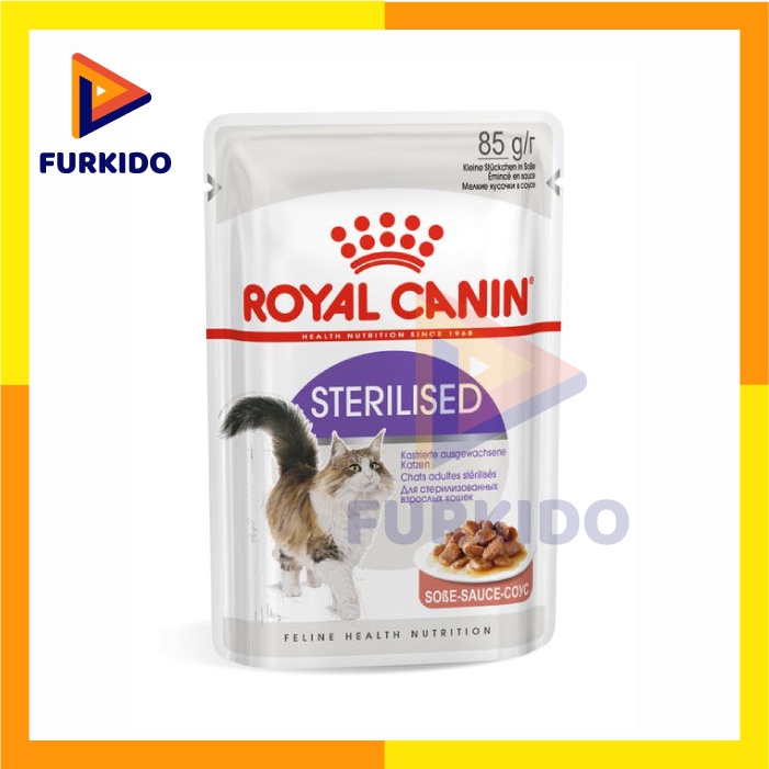 Royal Canin Wet Food Sterilised Gravy 85 Gr