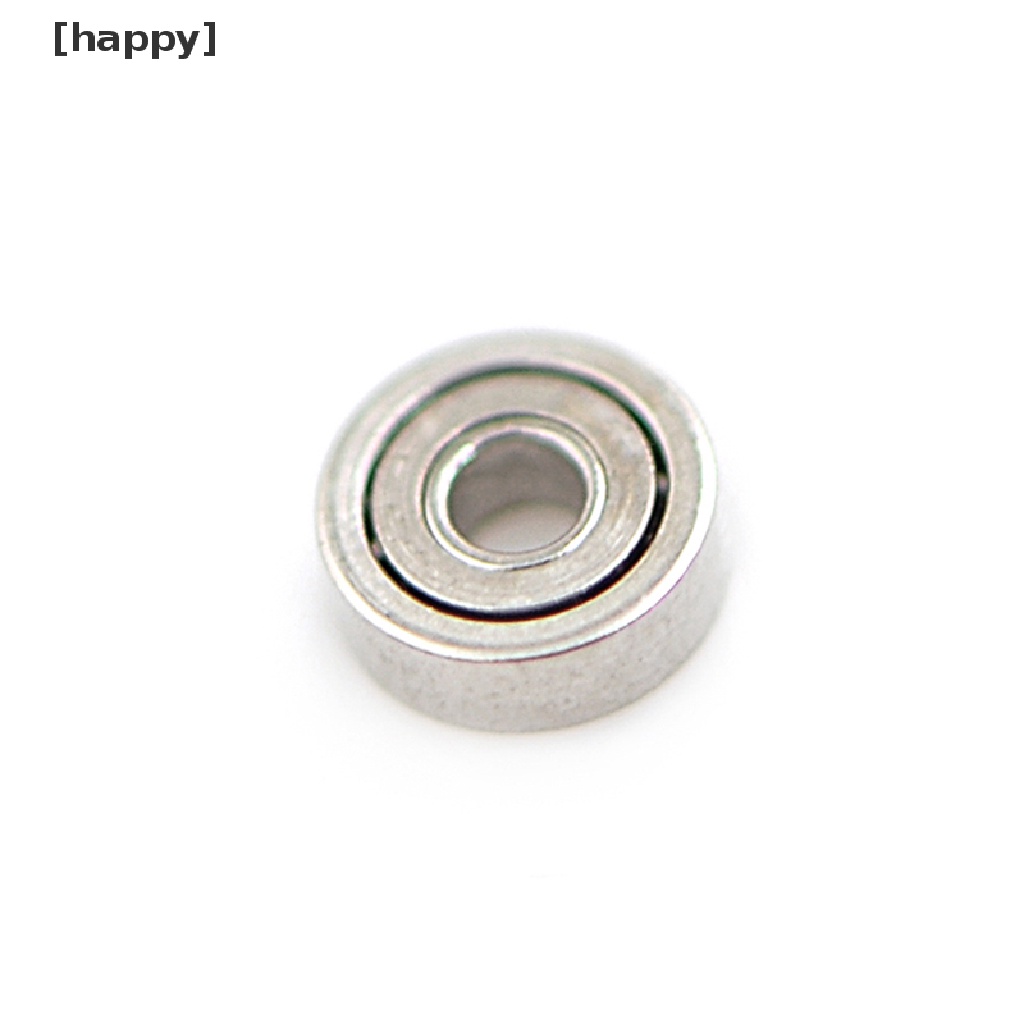 Ha 10pcs 681zz Bola Bearing Mini Bahan Metal Ukuran 1x3 X 1mm