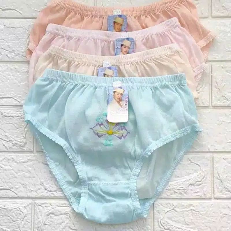 SS - ( 4L - S ) 6 Pcs CD Wanita Jumbo Putri Yuliana (Gayatri ) / Celana Dalam Wanita Murah Lusinan