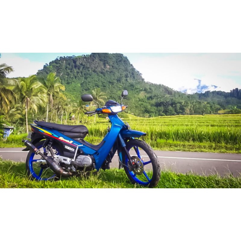 Knalpot kolong BM power YAMAHA SIGMA ALFA CHAMP by RTX RACING EXHAUST