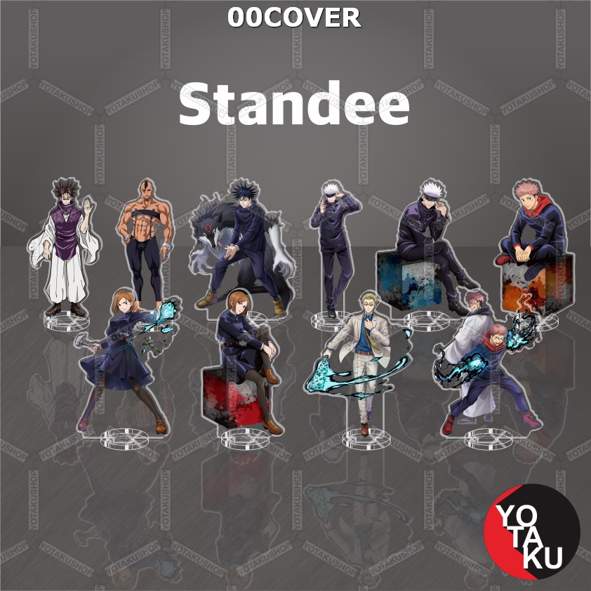 Standee Besar Jujutsu Kaisen Anime Seri 1 Figure Anime Akrilik Choso Megumi Gojo Yuji Sukuna Nanami 
