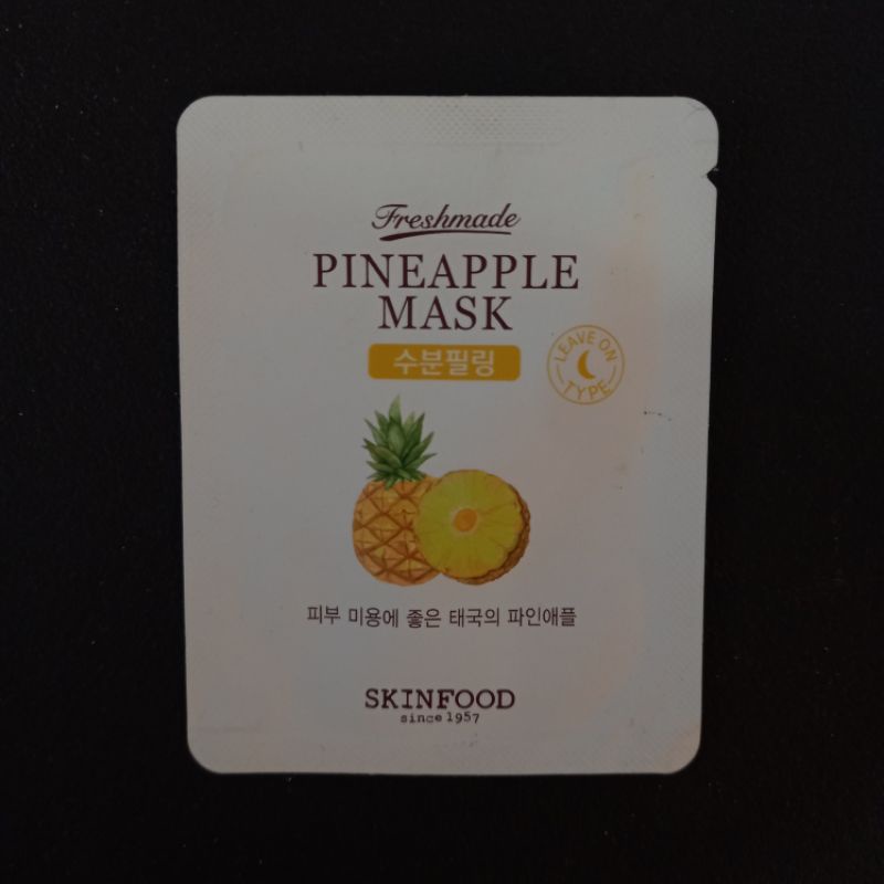 skinfood freshmade pineapple mask SAMPLE | skinfood pineapple mask | freshmade pineapple mask | pine