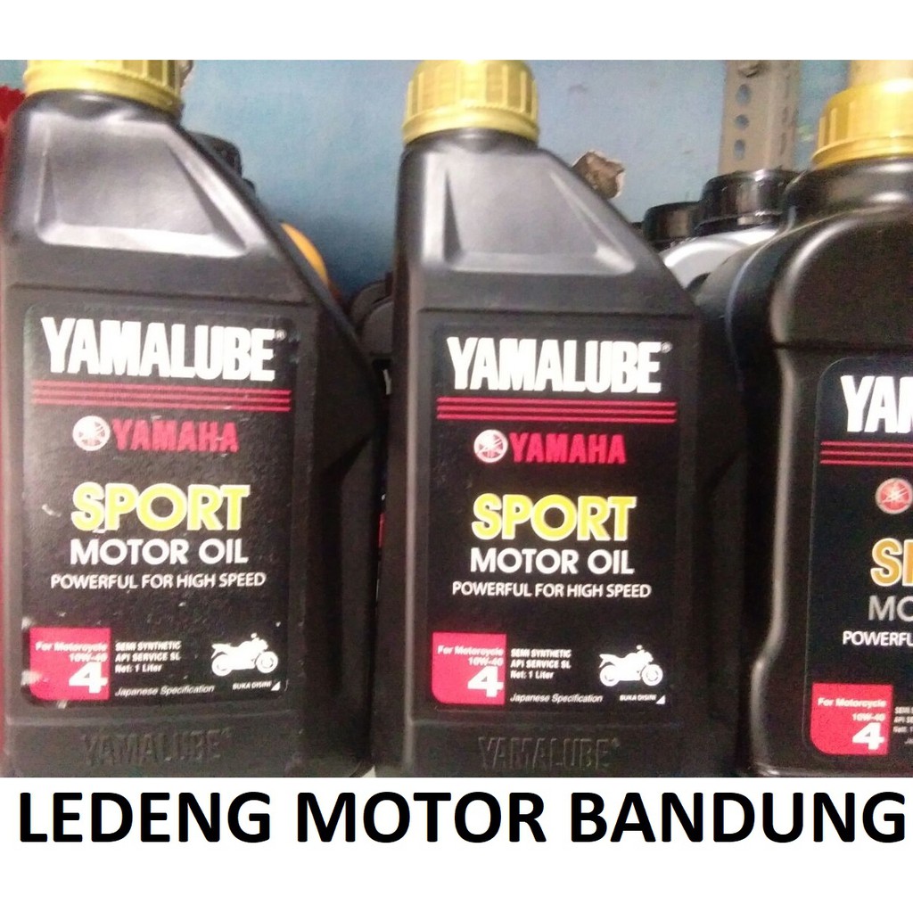 Oli Yamalube Sport 4T 10w40 motor yamaha 1 liter