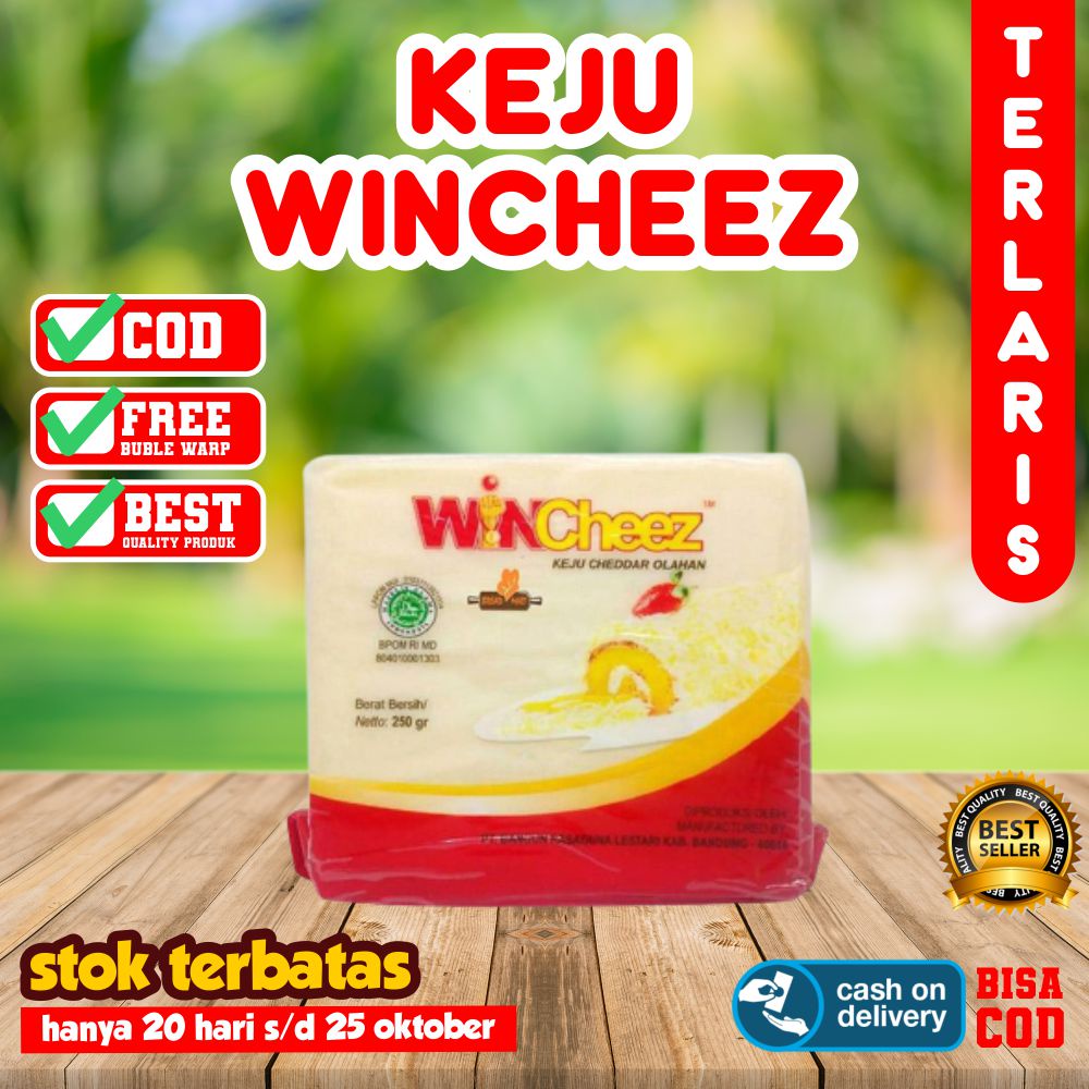 

KEJU WINCHEEZ 250gr / Keju Cheddar Winchees / Keju Winchiz BEST SELLER