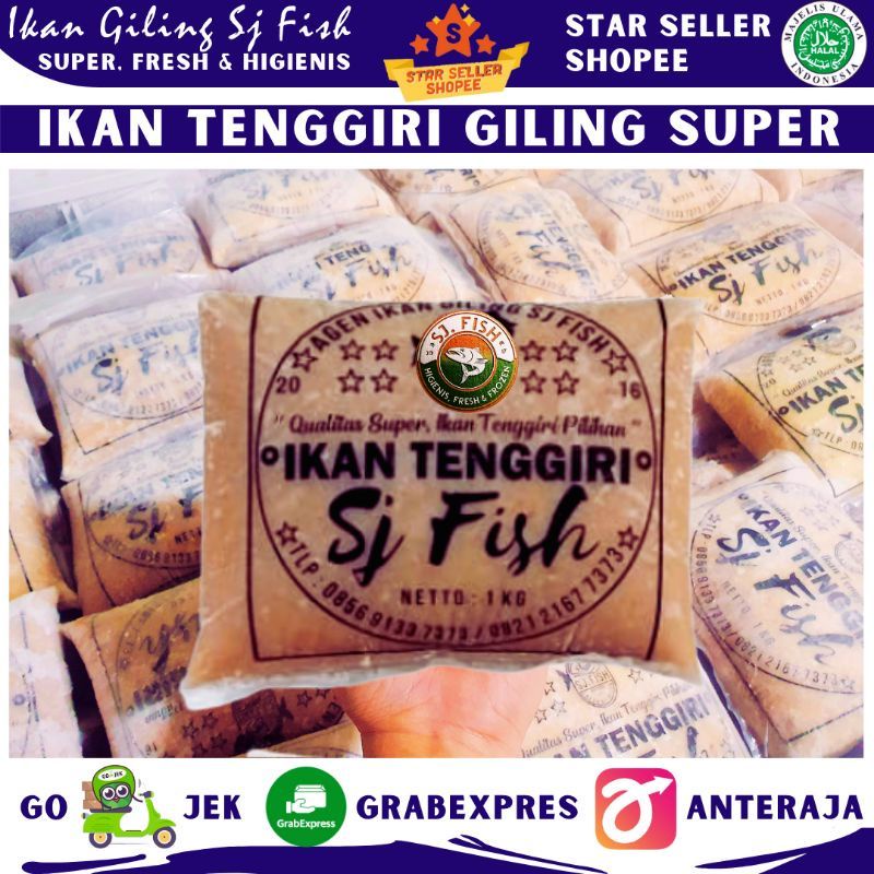 

IKAN TENGGIRI GILING SUPER 1 KG