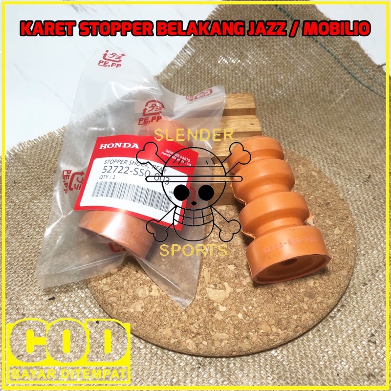 KARET STOPPER SHOCK BELAKANG JAZZ FREED BRIO MOBILIO HRV BRV CRV