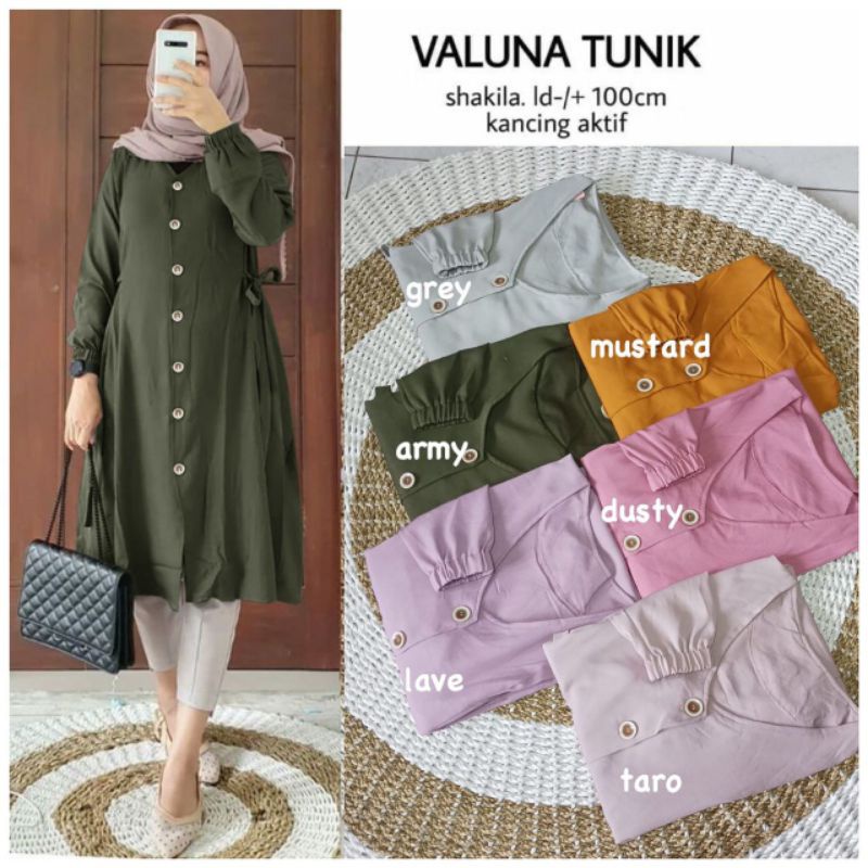 Valuna Tunik - Tunik Shakila Busui LD100 / R.14 - 312-6325