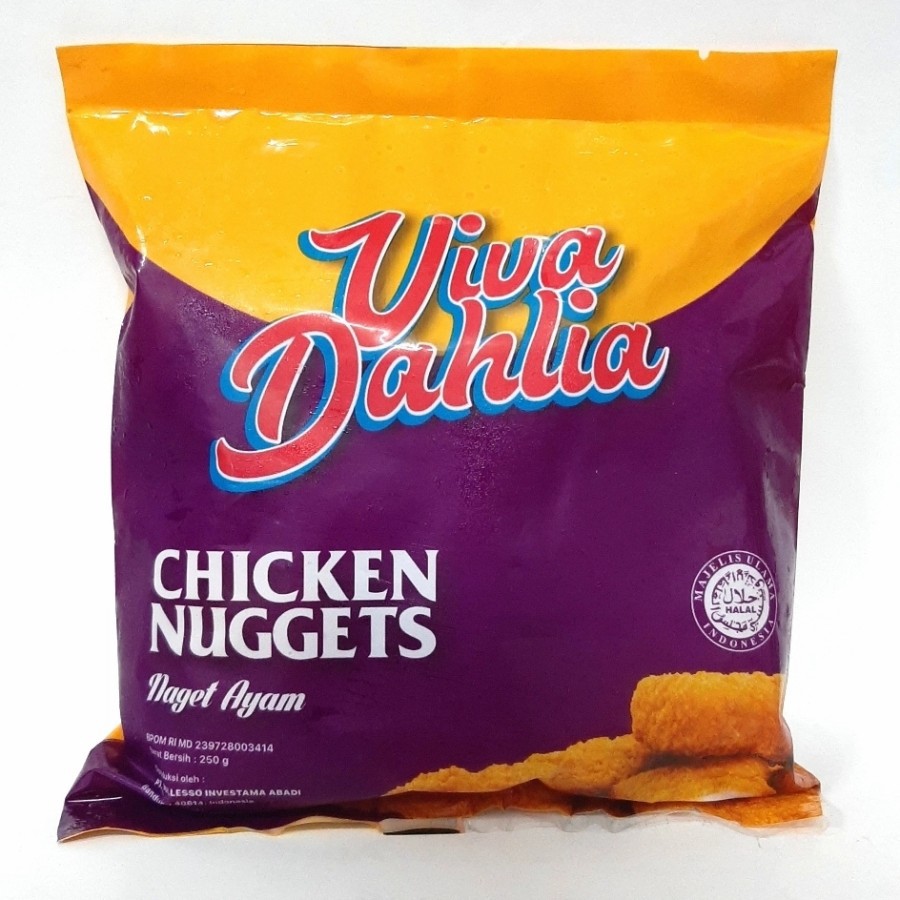 VIVA DAHLIA NAGET AYAM 250 GR / CHICKEN NUGGET