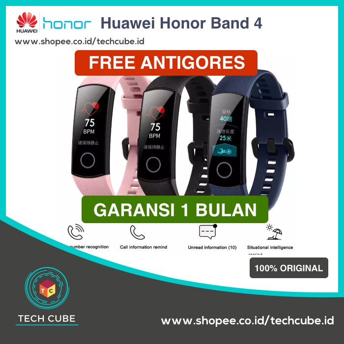 Huawei Honor Band 4 Smartband Smartwatch OLED | Shopee