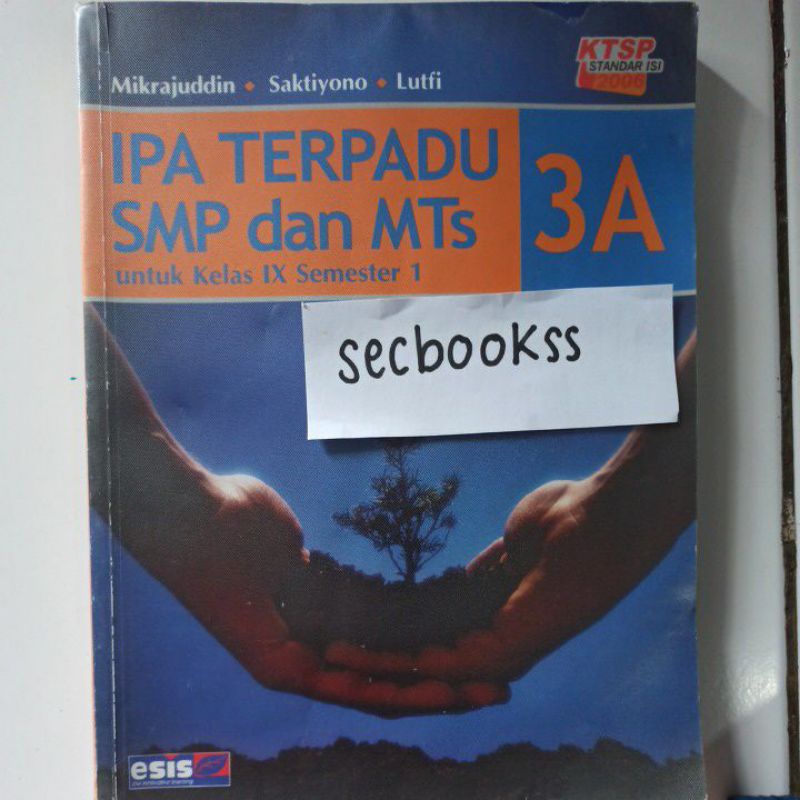 

IPA TERPADU SMP DAN MTS 3A