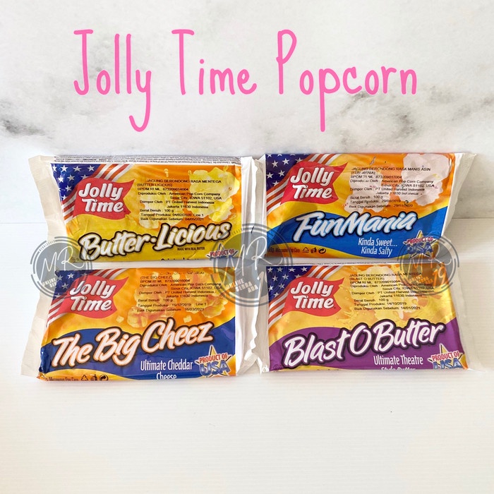 

INSTANT-CAMILAN- JOLLY TIME POPCORN BIG CHEEZ / FUN MANIA / BLAST O BUTTER - FUN MANIA -CAMILAN-