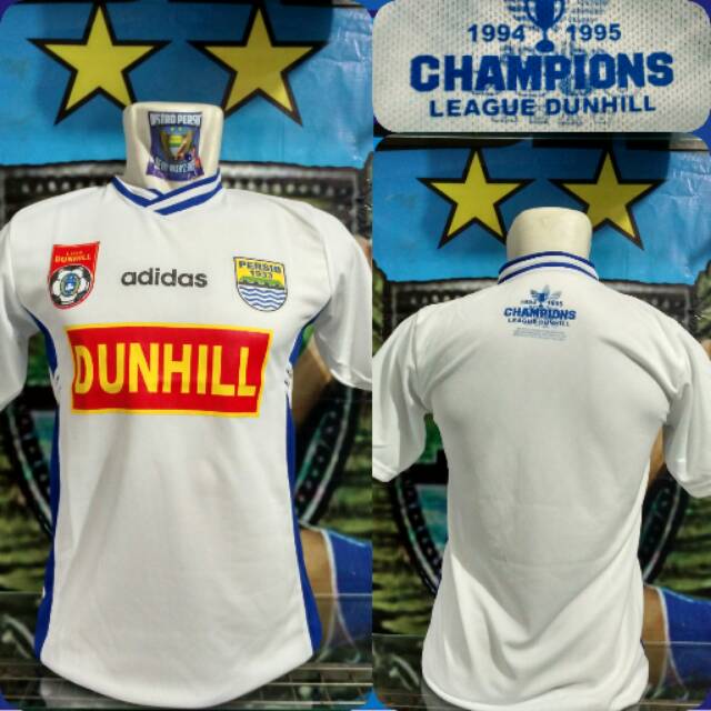 KAO BOLA RETRO DEWASA  dunhil persib putih m l xl