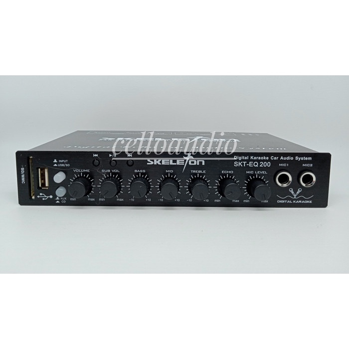 F3B652h4gt Pre Amp Parametrik Audio Skeleton Skt-Eq 200 Mu31