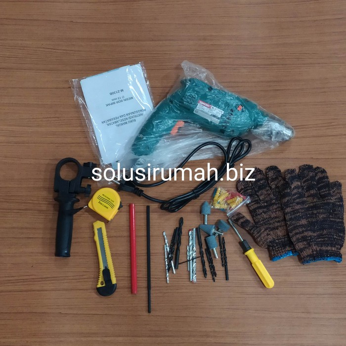 Mesin Bor Modern 13mm Lengkap Tanpa Box 2130 Drilling Promo Termurah