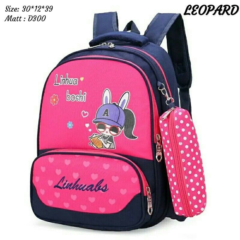 Tas Anak Perempuan Tas Sekolah PAUD TK SD Tas Backpack Anak Tas Punggung Linhua